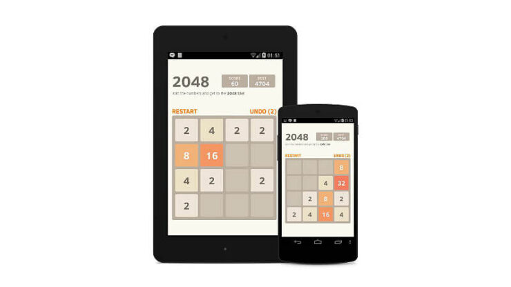 2048 Number Puzzle Game Android
