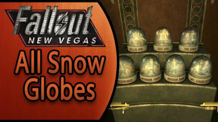 Fallout New Vegas Snow Globes