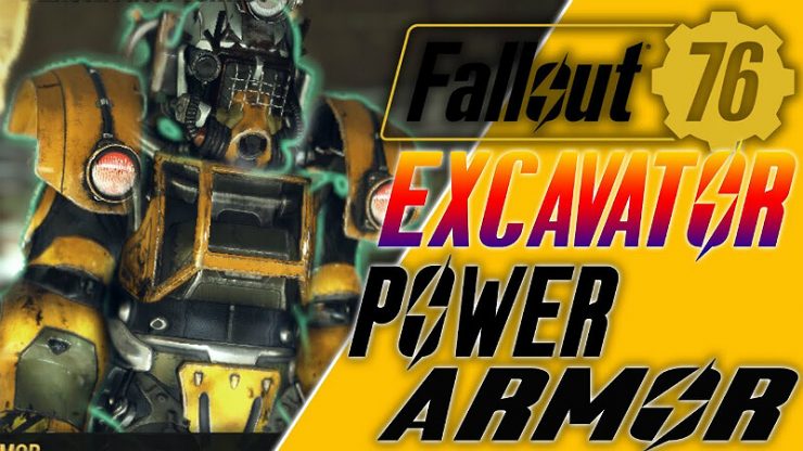 Fallout 76 Excavator Power Armor Mods