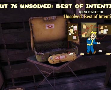 Fallout 76 Unsolved Best of Intentions
