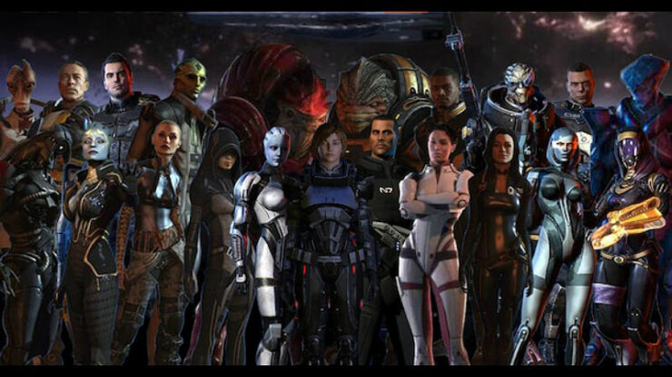 Mass Effect Races