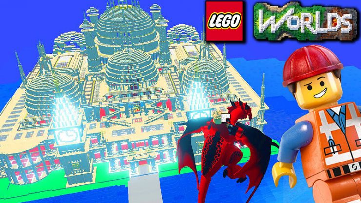 Lego Worlds Dragon