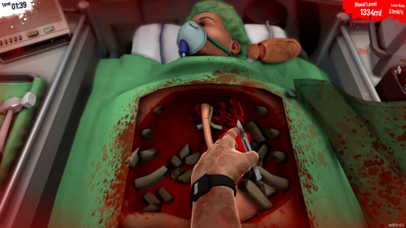 Surgeon Simulator 2013 Heart Transplant