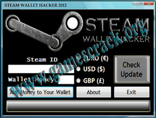 Steam Wallet Hacker
