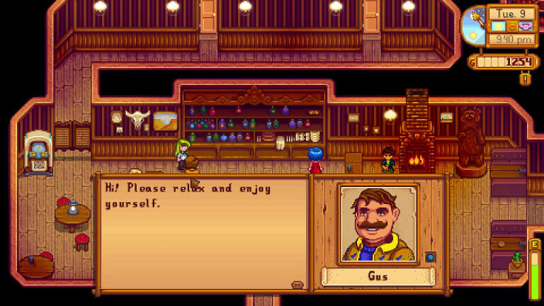 Stardew Valley Gus Guide: Schedule, Gifts, Quests and Hearts