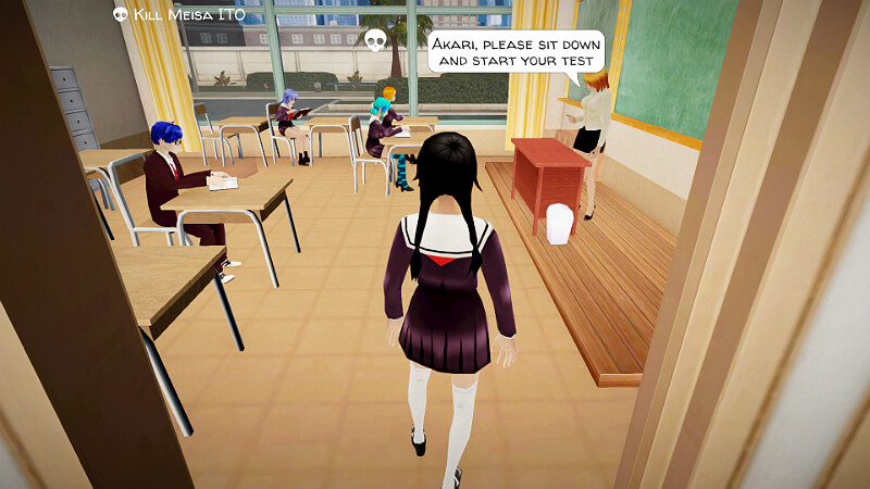 anime high school simulator download