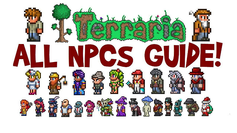 Terraria: How many NPC's - List and Move-In Requirements | GamesCrack.org