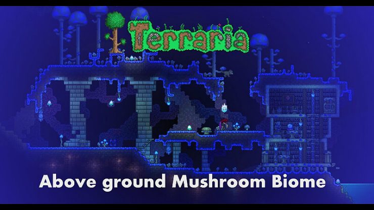Terraria Mushroom Biome