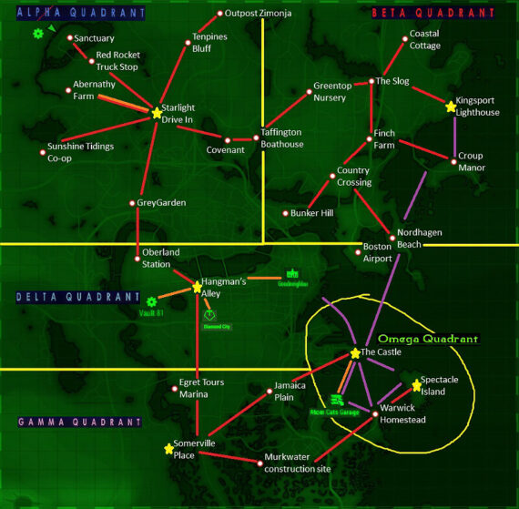 Fallout 4: Settlement and Trading Map - Guide and Tips | GamesCrack.org