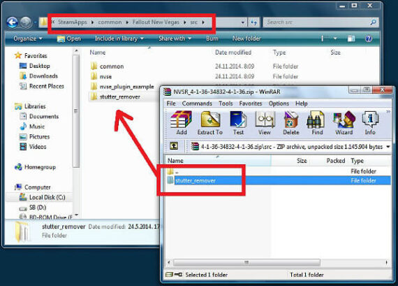 New vegas stutter remover как установить
