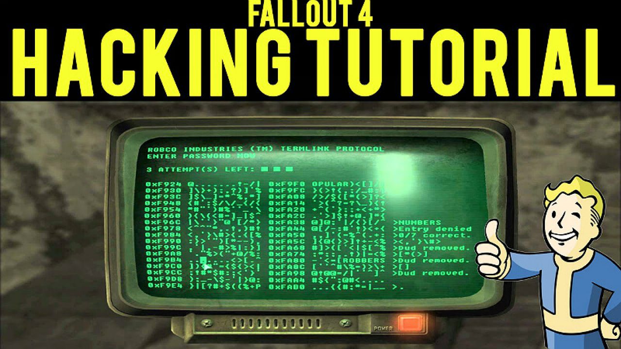 Fallout 4 Hacking Terminal
