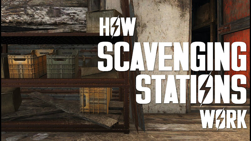 Fallout 4 Scavenging Stations