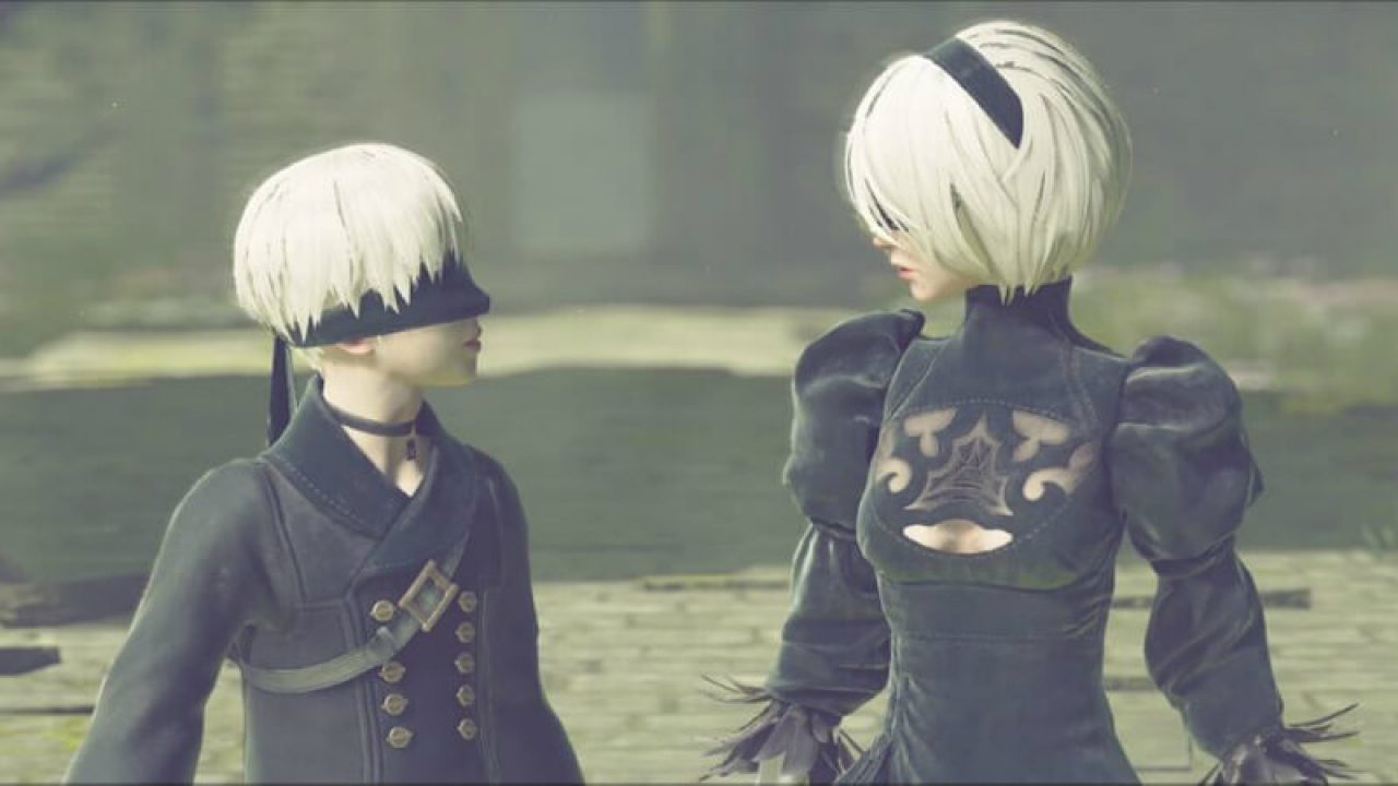 Nier Automata The Wandering Couple Walkthrough - At the end of the