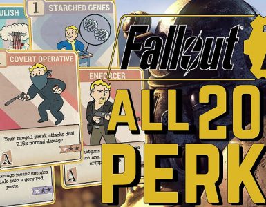 Fallout 76 Perk Cards List