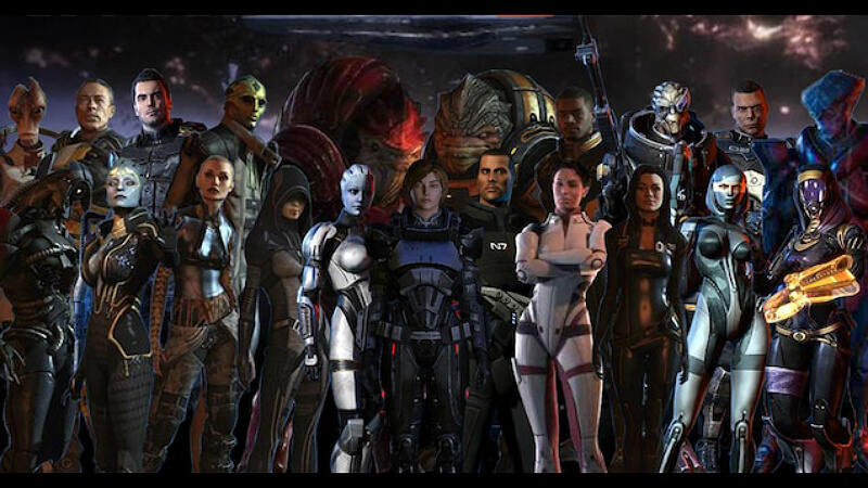 Mass Effect Races