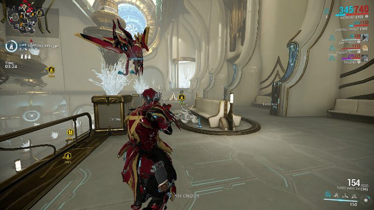 warframe how to look over the shoulder other side