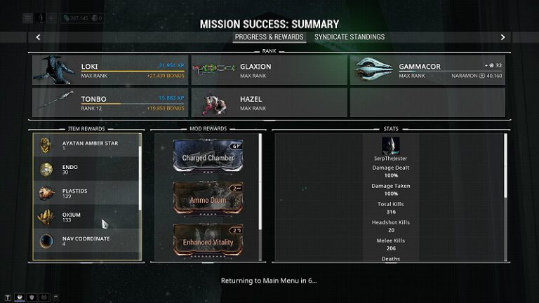 Warframe Best Way To Get Oxium