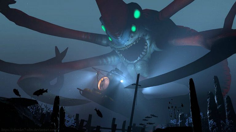 subnautica 3 ghost leviathans surrounded