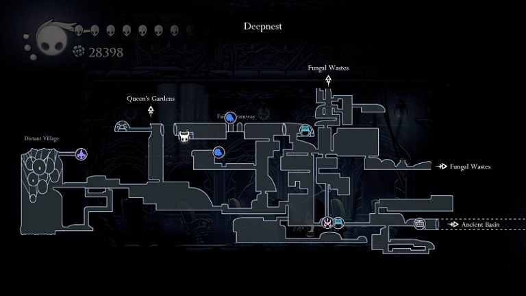 hollow knight hive map