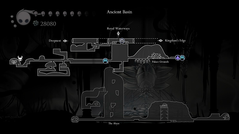 hollow knight bench map