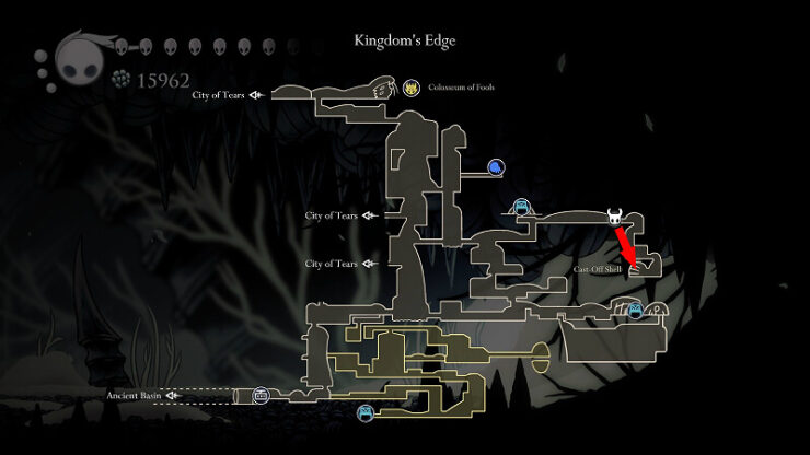 all charm locations hollow knight map