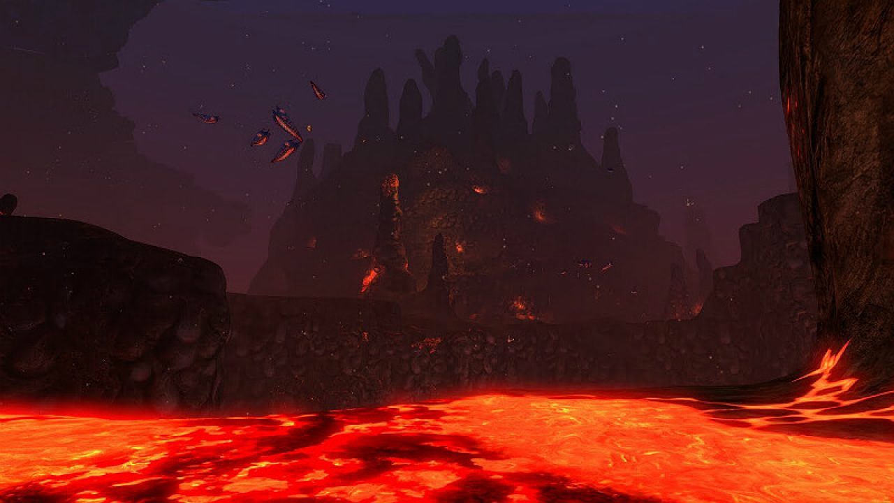 Path to Lava Castle and Power Plant |